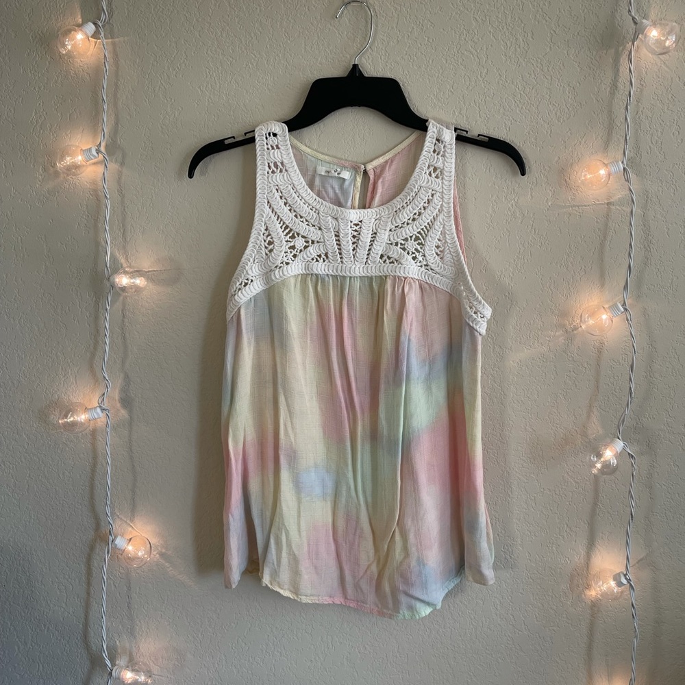 Rainbow tank top